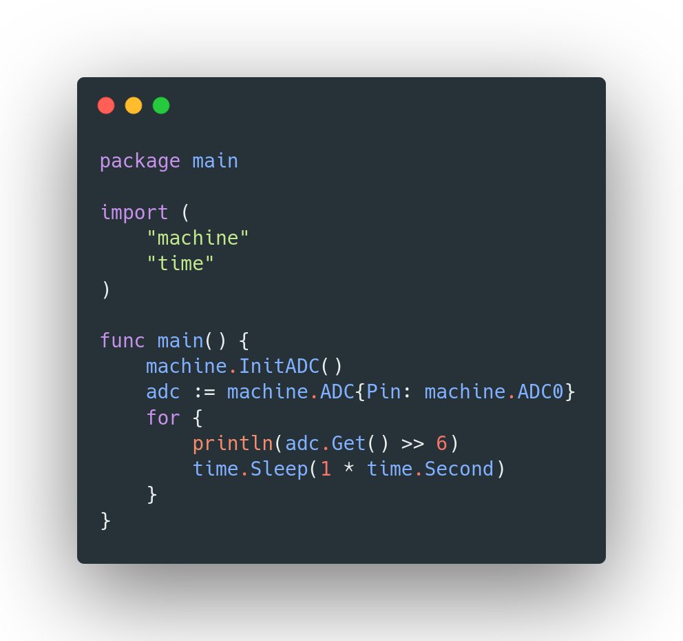 ❤️ I really like #TinyGo in this context: closer to the metal than 🐍 (Micro-)#Python but simpler and more enjoyable (IMHO! ☺️) than C. YMMV of course! 🙏