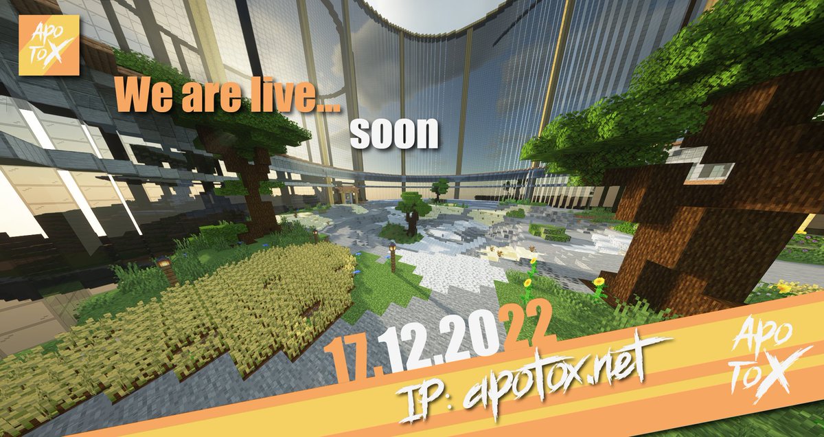 ApotoxNET's tweet image. 🚨RELEASE AM 17.12.2022🚨
Endlich ist es soweit. Am Samstag, den 17.12.2022, werden wir unser Netzwerk öffnen. Neben Nexus erwarten euch auch andere, spannende Spiele. Vorbeischauen lohnt sich also auf jeden Fall!
Die nächsten Tage werdet ihr noch weiter mit Teasern versorgt 😇
