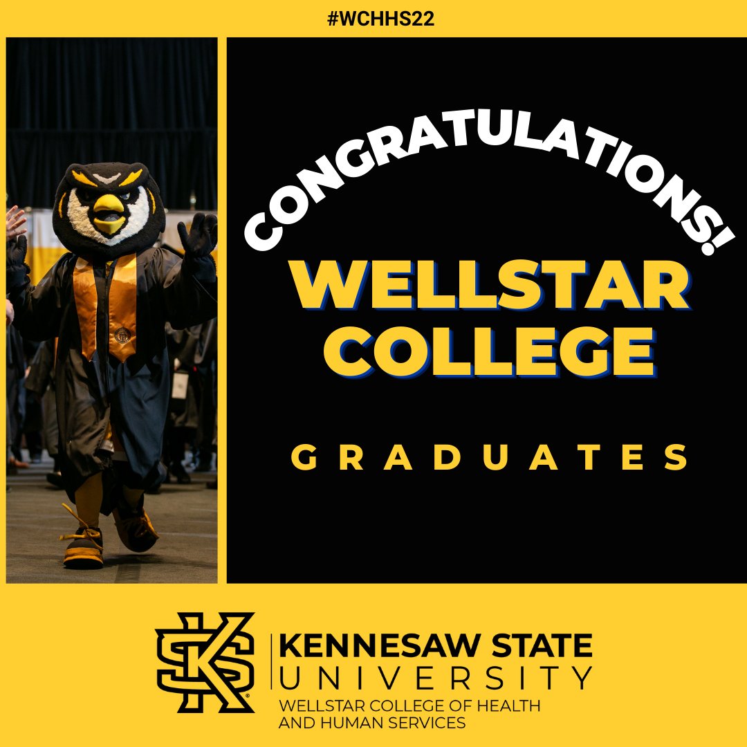 wellstarcollege's tweet photo. Congratulations! #WCHHS Class of 2022!
#thisiswellstarcollege #ksu #collegegrad #kennesawstate #wchhs22 #ksugrad #classof22 #hootyhoo #ForeverOwlsπ¦ https://t.co/uDXrr3XyfT