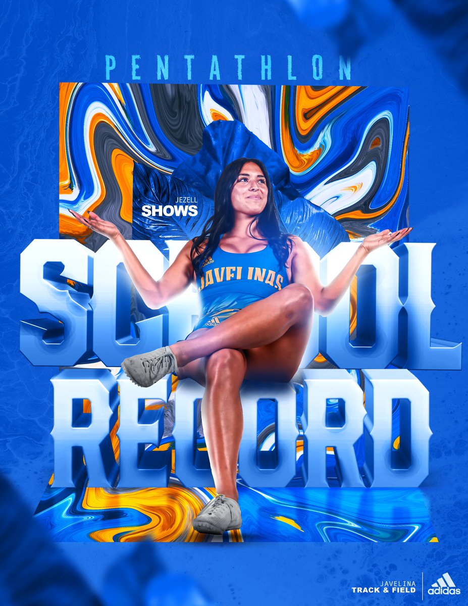 ICYMI: 

Jezell Shows snapped the Javelina school record for the pentathlon after recording 3,053 points at the Boo Rogers Combined Events! 

#JALISCO x #LosHogs 🐗