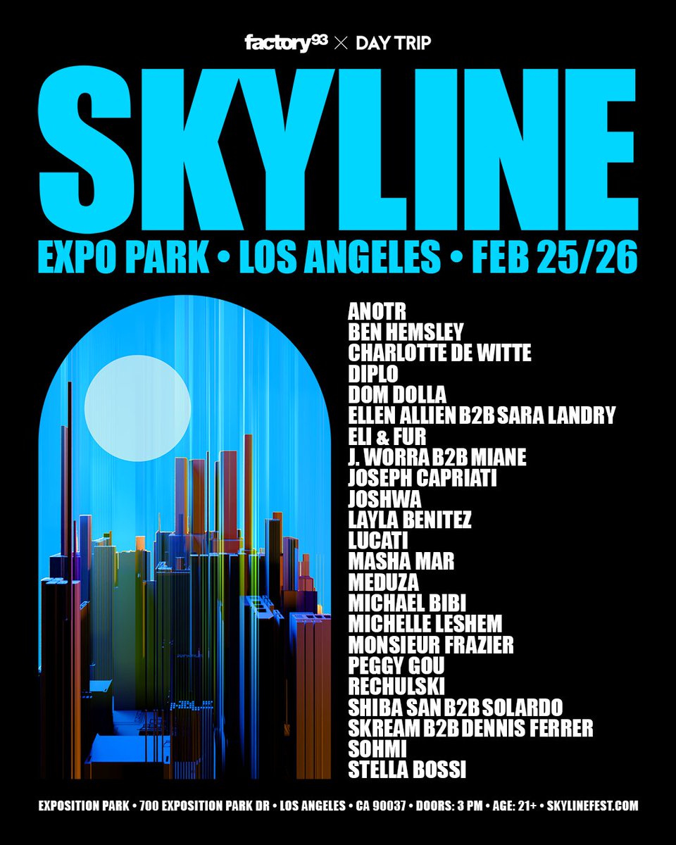 Skyline Music Festival lineup 2023