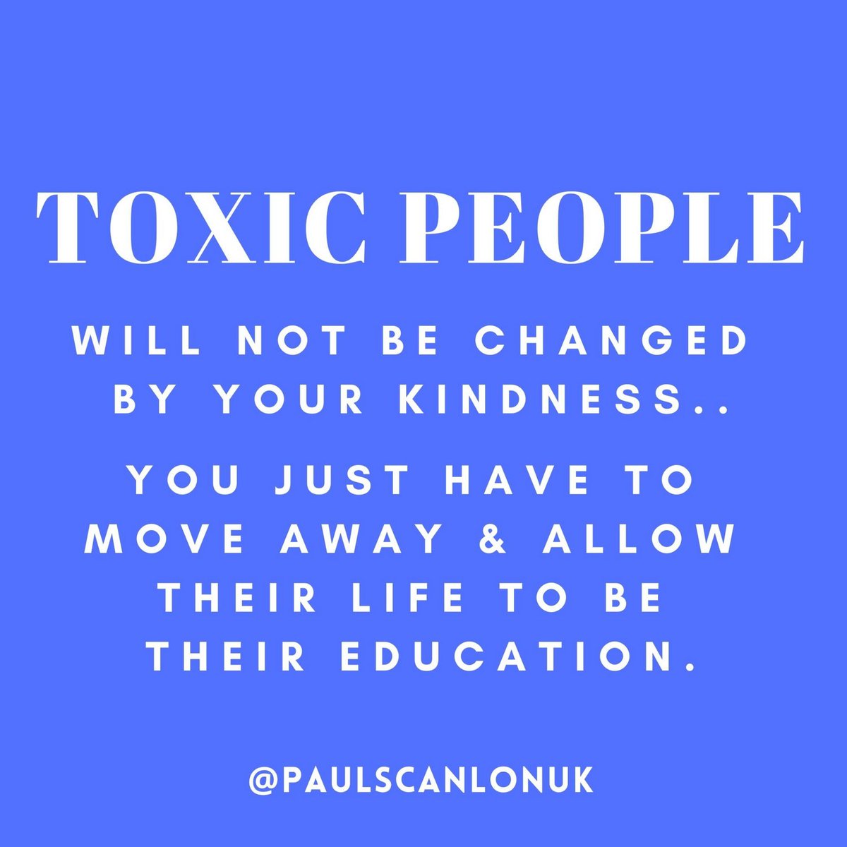 paulscanlonuk's tweet photo. Drop a comment ❤️ if you agree? 👇🏼

#toxicpeople #relationshipadvice #empowerment #freedom #fyp #selfawareness #boundaries #kindness #moveaway #freedom https://t.co/IhT1xLYWDq