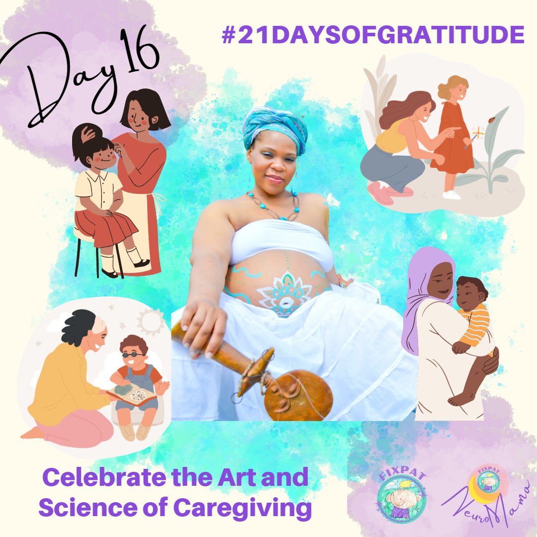 ChiBornfree's tweet photo. On the 16th Day of our #21DaysofGratitude, we at @_fixpat celebrate the art and science of #Caregiving.
Please help us extend assistance through our NeuroMama Care Packages by donating here: https://t.co/56HpqydKtN
#fixpat #chibornfree #neuromama #JEDI #disabilityjustice https://t.co/qMF1JHLPFM