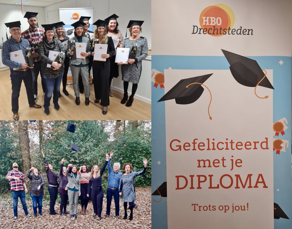 Enorm trots zijn we op de studenten die vandaag hun diploma ‘Onafhankelijk Cliëntondersteuner -(OCO)’ in ontvangst hebben genomen,  uitgereikt door <a href="/HBODrechtsteden/">HBO Drechtsteden</a>.Na een pittige opleiding en stage, heeft NL er weer een aantal stevige OCO’s bij. Hartelijk gefeliciteerd!