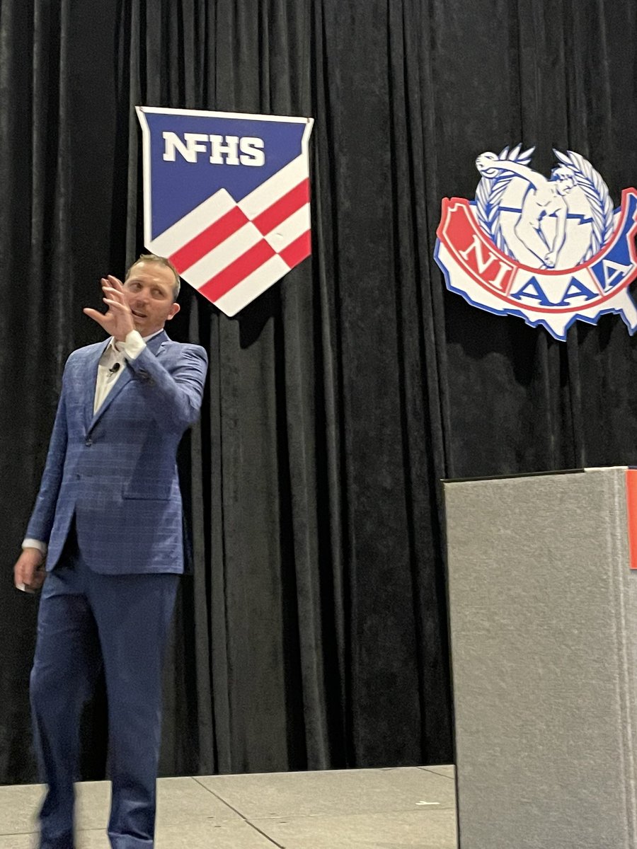 Jeremy Boone <a href="/AthleteByDesign/">Jeremy Boone</a> bringing the good stuff in the closing #NADConf22 session!
<a href="/NIAAA9100/">NIAAA</a> <a href="/NFHS_Org/">NFHS</a>