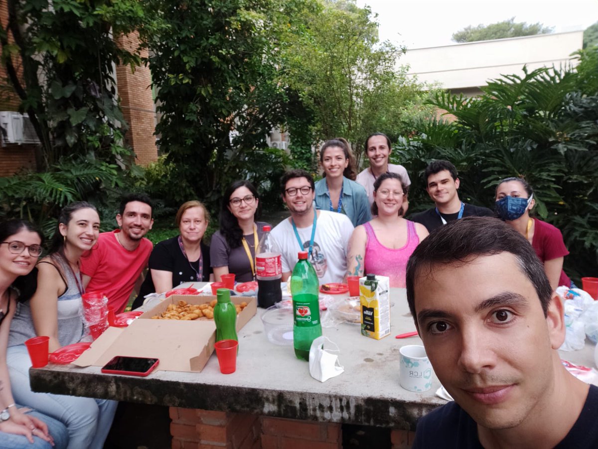 Yesterday was our lab's holiday party. Although we were missing some members doing research abroad, we still had a great time celebrating another year of work together.