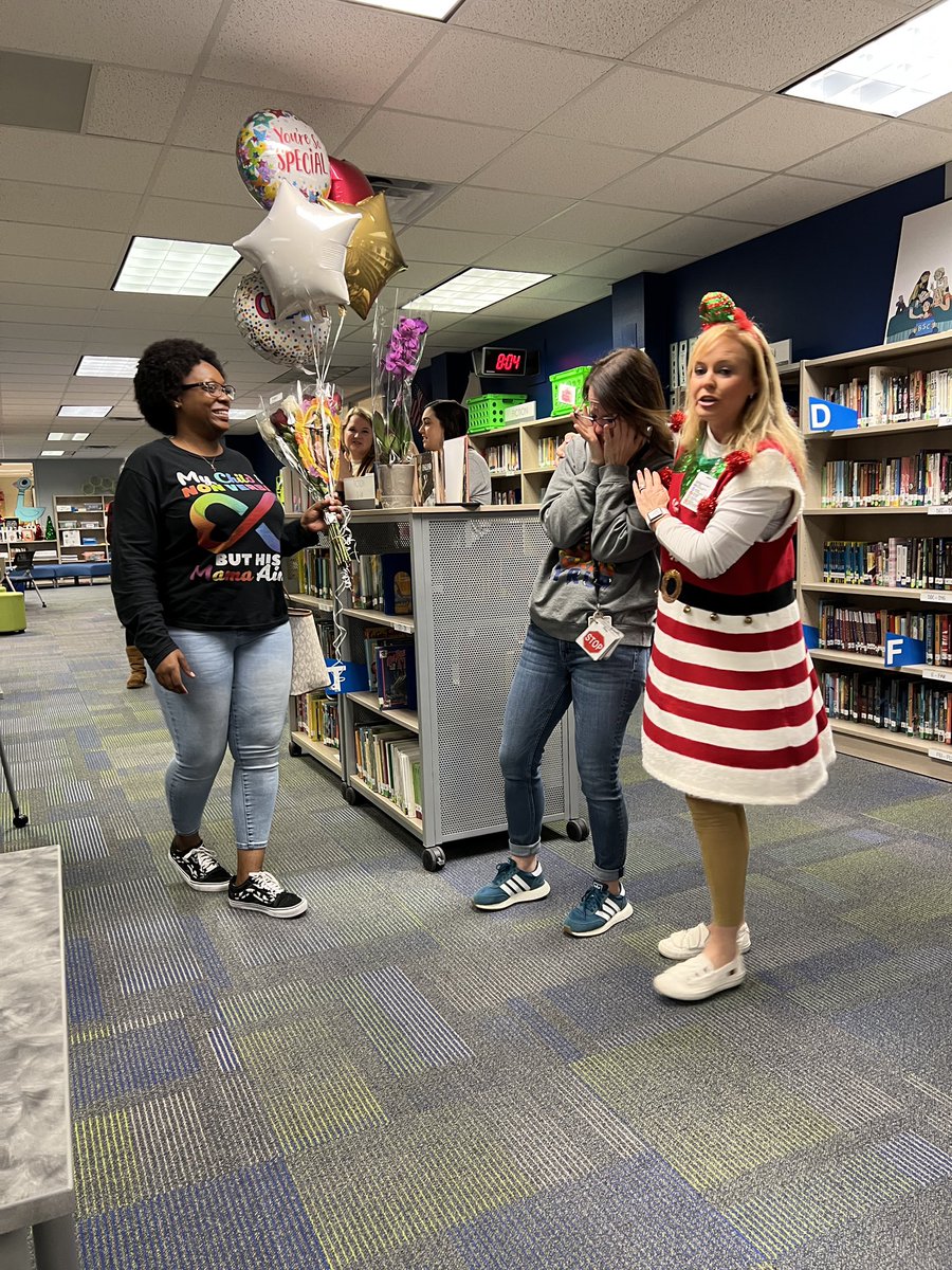 Congratulations to our amazing SLC teacher, Ms. Kris who is PCE’s Teacher of the Year! We are so proud and grateful for all Kris does. #RISDBelieves <a href="/RichardsonISD/">Richardson ISD</a>