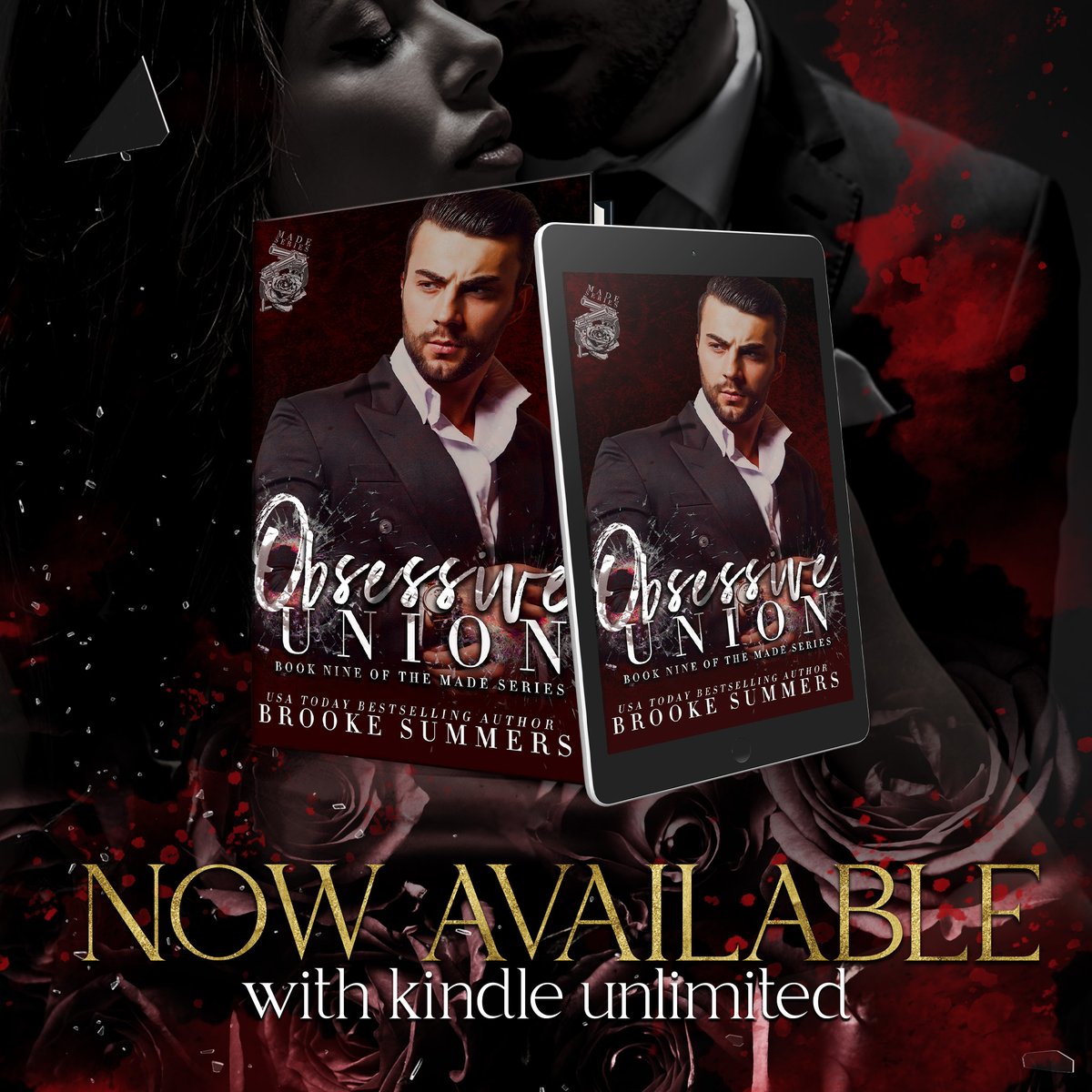 𝗡𝗢𝗪 𝗔𝗩𝗔𝗜𝗟𝗔𝗕𝗟𝗘 𝗜𝗡 𝗞𝗜𝗡𝗗𝗟𝗘 𝗨𝗡𝗟𝗜𝗠𝗜𝗧𝗘𝗗
#ObsessiveUnion #ObsessiveUnionRelease #BrookeSummers #MadeSeries
#DarkMafiaRomance #Book9 #SeriesComplete
#ReadMe mybook.to/ObsessiveUnion
#BrookeSummersInfluencers #KindleUnlimited