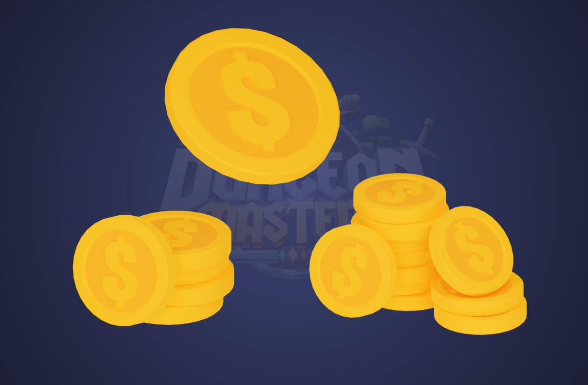 Cyfleet's tweet photo. Made a 3D version of the coin icon, so here's a few renders that might end up in the shop

#Roblox #RobloxDev https://t.co/BRUzqDfSvd