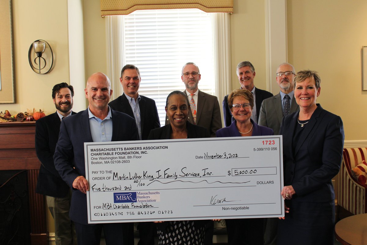 Martin Luther King, Jr. Family Services, Inc. (Group VII) was one of this year's grant recipients for the Charitable Foundation's annual community grant. Their core mission is to nurture the skills, opportunities, and spirit of individuals and families.