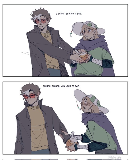 Doodle of an exchange that is seared into my brain #philzafanart #wilbursootfanart 
