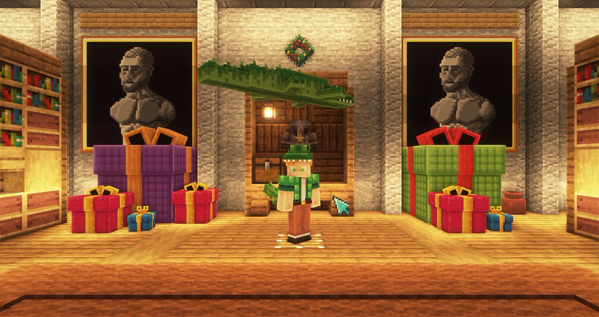 UroriaNetwork's tweet image. (Teaser 3/4) Moin Freunde! 👋

Cosmetics waren in Minecraft zuvor nur durch Mods oder Partikel möglich.
Das ändern wir!

Bei uns gibt es eine Garderobe, in welcher du dir verschiedene Cosmetics anziehen kannst.

Eine schöne Vorweihnachtszeit! #Minecraft #uroria #gaming