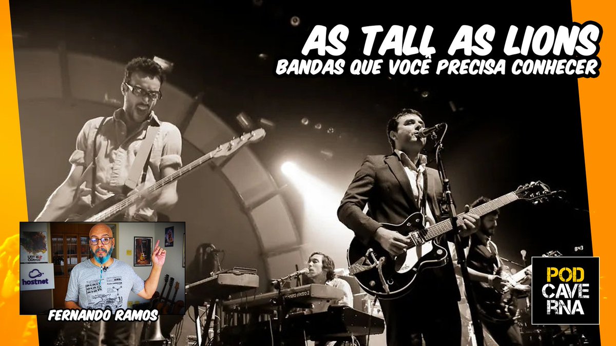 podcaverna's tweet photo. VรDEO: As Tall As Lions @astallaslions รฉ uma banda indie de Long Island, Nova York, formada em 2001. Assista e saiba mais sobre eles.
https://t.co/ZhyJYmcOPU
#AsTallAsLions #IndieRock #AlternativeRock #DanNigro #SeanFitzgerald #BrianFortune #CliffSarcona #JulioTavarez #RobParr https://t.co/XGySNtAHyf