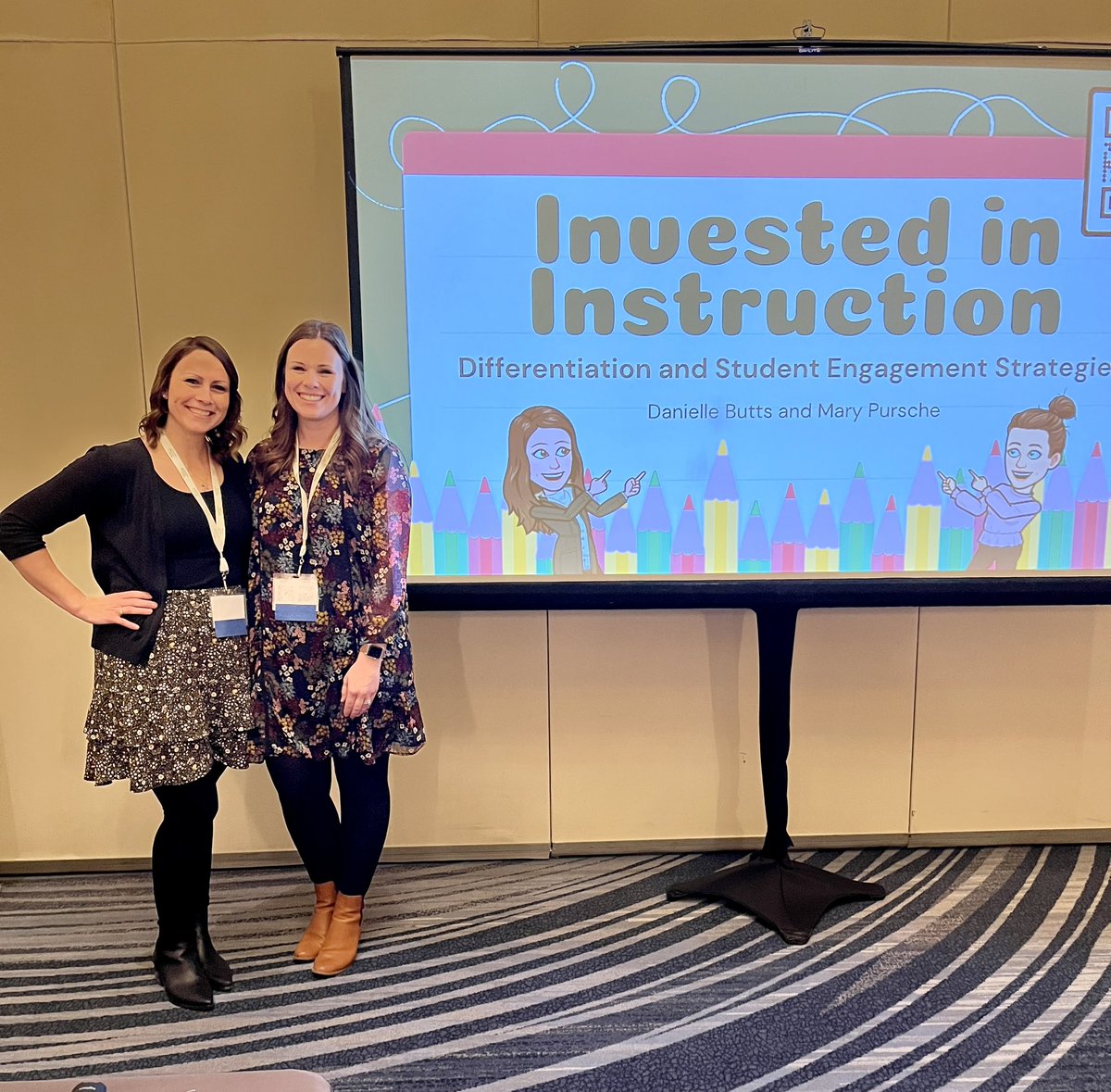 These 2 awesome Millburn 24 teachers are presenting at #RSAC22 on differentiation. Way to go!!! <a href="/MrsBAdventures/">Danielle Butts</a> #district24inspires <a href="/MillburnMustang/">Millburn Elementary</a>