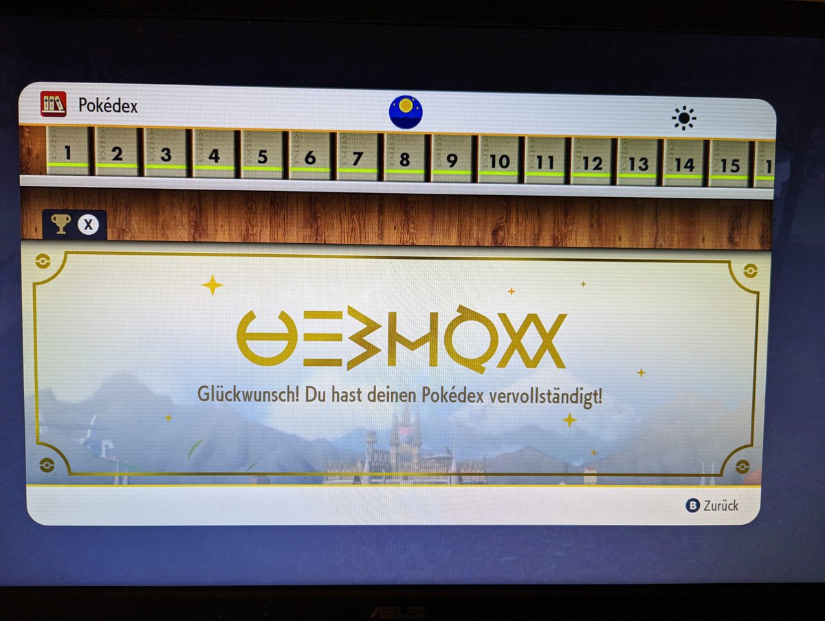 FraeuleinKadse's tweet photo. @Zombey mein Pokédex ist vollständig, wie schaut's mit deinem aus? https://t.co/ZjROEZcfQc