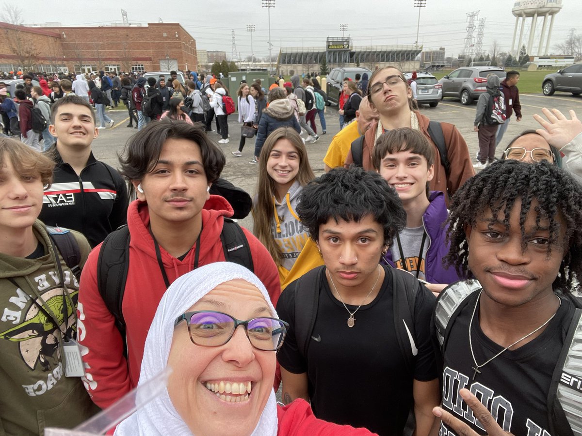 Fire alarm selfie!