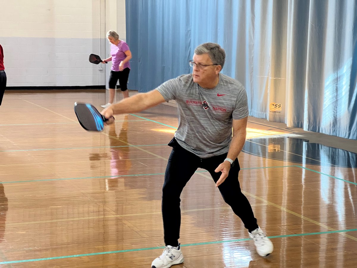 Not only is pickleball the fastest growing sport in America, it is the fastest growing sport at the Lakota Family YMCA!!! What an AMAZING two pickleball clinics we had this week, with a new third session to be announced soon!! Thank you to Jeff Joiner and co. for all their help!!