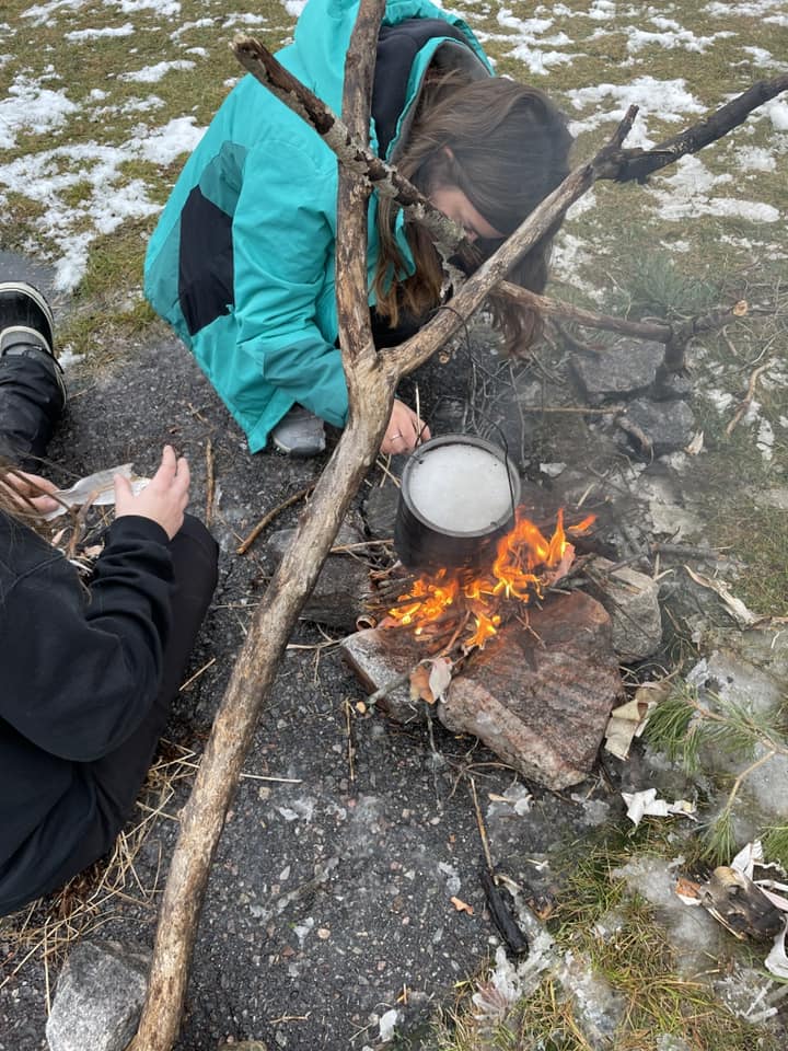 Chippewa Secondary School on Twitter "Ms. Pickles and her outdoor