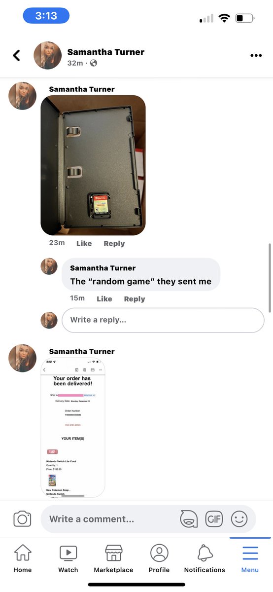 heartzelda64's tweet photo. @GameStop I’ll NEVER order from you. After a week of trying to get ahold of you because your customer service line automatically hangs up, after messaging you on two different support emails, and directly through your website with zero response? Receipts below: https://t.co/sROyewOksg