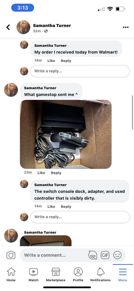 heartzelda64's tweet photo. @GameStop I’ll NEVER order from you. After a week of trying to get ahold of you because your customer service line automatically hangs up, after messaging you on two different support emails, and directly through your website with zero response? Receipts below: https://t.co/sROyewOksg