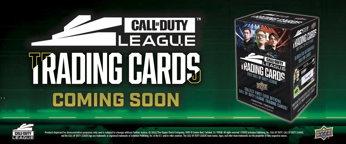 CDL Intel on Twitter "Call of Duty League trading cards will be available at Major I, players