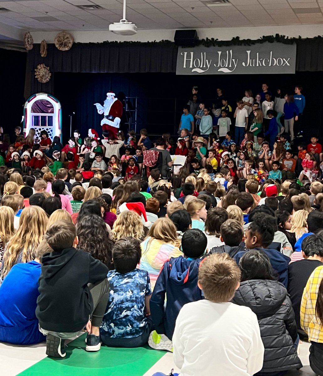 What a special way to end the day! Our third graders did an amazing job with their holiday performance this afternoon. Can’t wait to share with families tonight! #JESfamily #InspireExcellence #DragonProud
