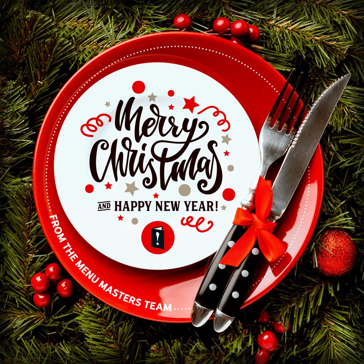 mastersofmenus's tweet image. Happy Holidays from the Menu Masters Team!  
HOLIDAY HOURS: We will be closed Monday, December 26th, 2022 through Monday, January 2nd, 2023. We will resume normal business hours on January 3rd, 2023.