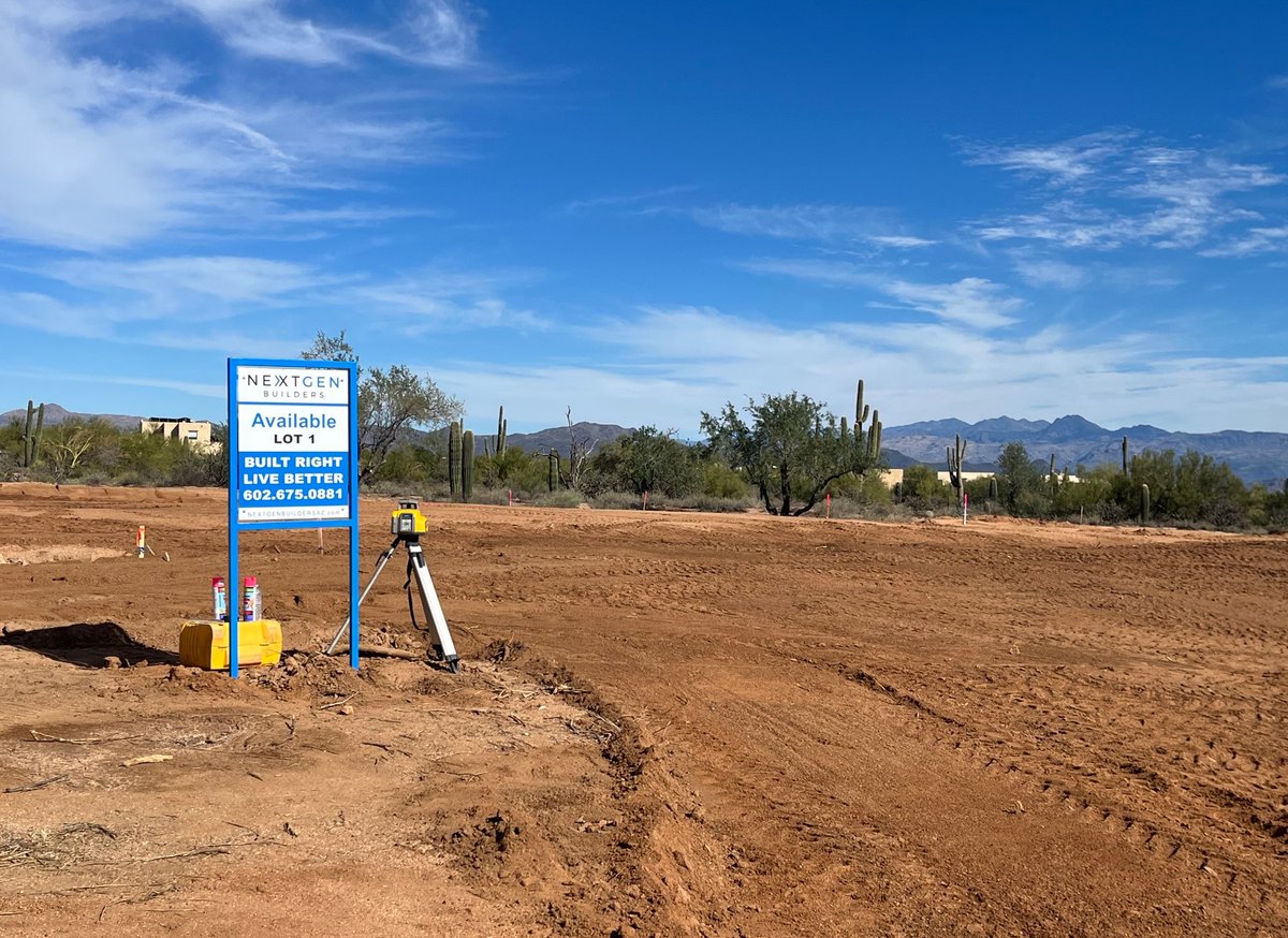BuildersNextgen's tweet photo. NEW acre lots available now! 160th and Dale Lane in Scottsdale, Arizona!
Gorgeous view in an amazing community. Call for more information (602) 675-0881 https://t.co/jjfR1zk7rc