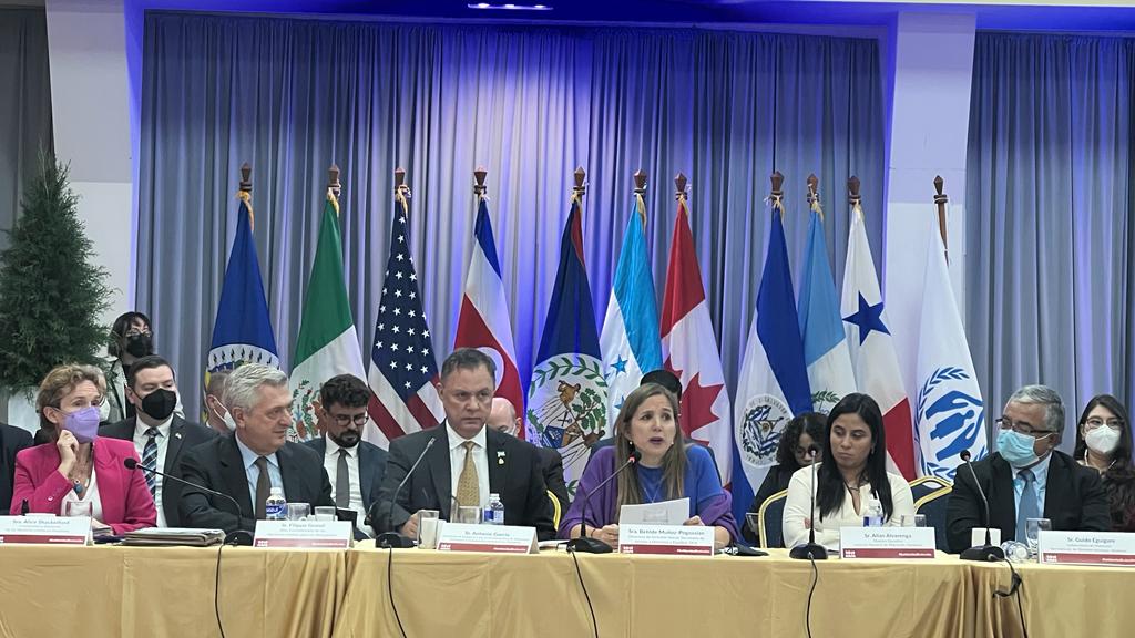 En el Marco de la V Reunión Anual #MIRPS, apreciamos el espacio y la inclusión al diálogo para las organizaciones de la sociedad civil. Acciones en red. @OEA_Inclusion  <a href="/AcnurMexico/">ACNUR México</a>