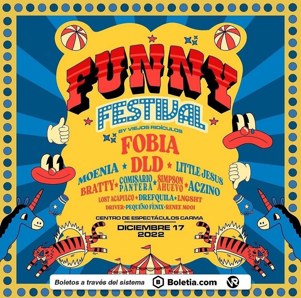 Rocket (@rocketnotas) on Twitter photo Esta semana el Festival Funny en Chalco: <a href="/fobiamx/">Fobia</a> + <a href="/MoeniaMx/">MŒNIA</a> + <a href="/dldmexico/">DLD</a> + <a href="/thelittlejesus/">Little Jesus</a> + <a href="/comisaurio/">Comisario Pantera</a> + <a href="/SimpsonAhuevo/">SimpsonAhuevo.eth</a> ¡ Y MUCHOS MÁS ! Esta semana el Festival Funny en Chalco: <a href="/fobiamx/">Fobia</a> + <a href="/MoeniaMx/">MŒNIA</a> + <a href="/dldmexico/">DLD</a> + <a href="/thelittlejesus/">Little Jesus</a> + <a href="/comisaurio/">Comisario Pantera</a> + <a href="/SimpsonAhuevo/">SimpsonAhuevo.eth</a> ¡ Y MUCHOS MÁS !