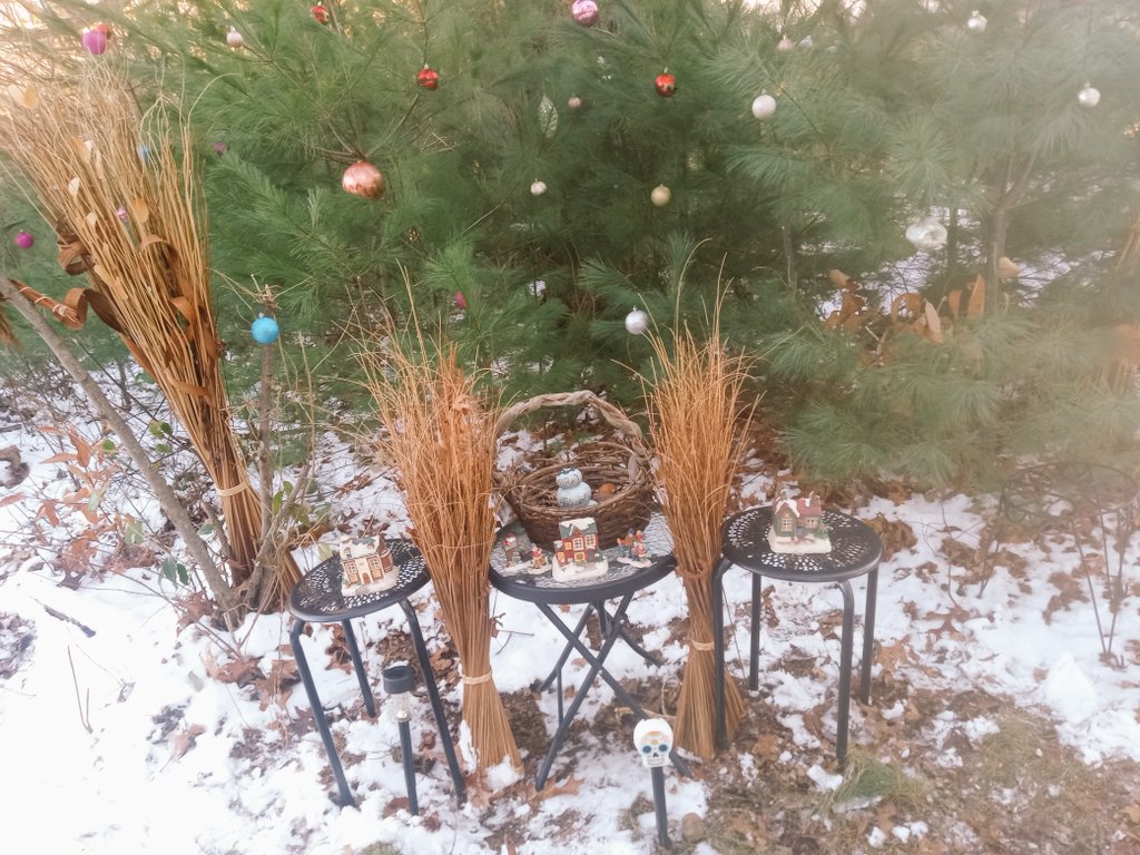 DoreneShaver1's tweet photo. Just like my yard #countrycute🏡❄️⛄❤️n simple 🏡 https://t.co/KGV1oKwXA3