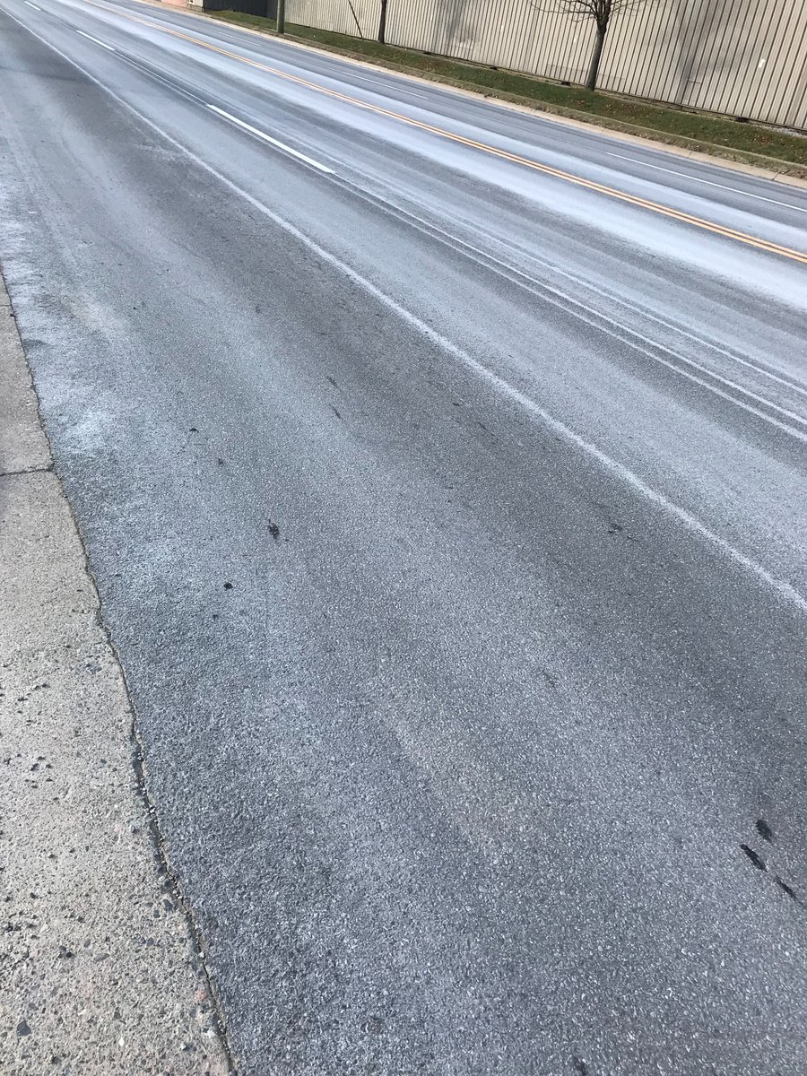 🌨️With cold weather now here to stay, Public Works has transitioned to winter management operations.

Today crews prepared busy roads with anti-icing liquid brine ahead of the forecasted snow.

The use of brine is a proactive way of preventing ice from forming on the pavement.