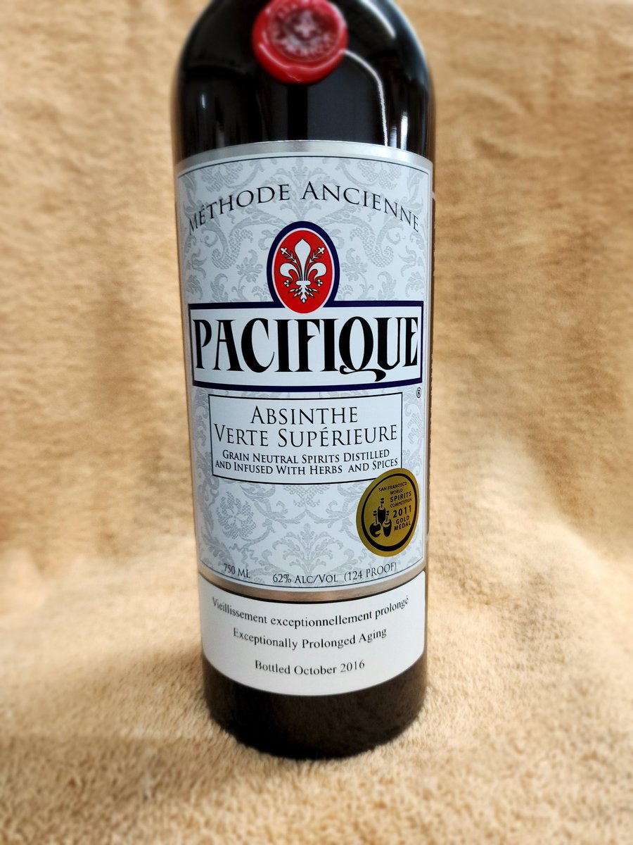 PacificDistill's tweet image. We have released this limited edition of Pacifique Absinthe. It has been aged for more than six years. Only available at the distillery in limited quantities.