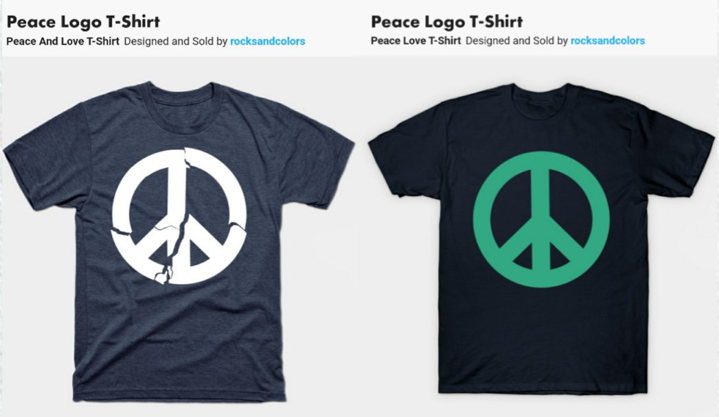 teepublic.com/user/rocksandc…

Color variants available. Visit #teepublic for more.

#tshirtdesign #tshirts #tshirtshop #print #printondemand #designer #Peacekeepers #PeaceAndLove #peacelove #Peaceful