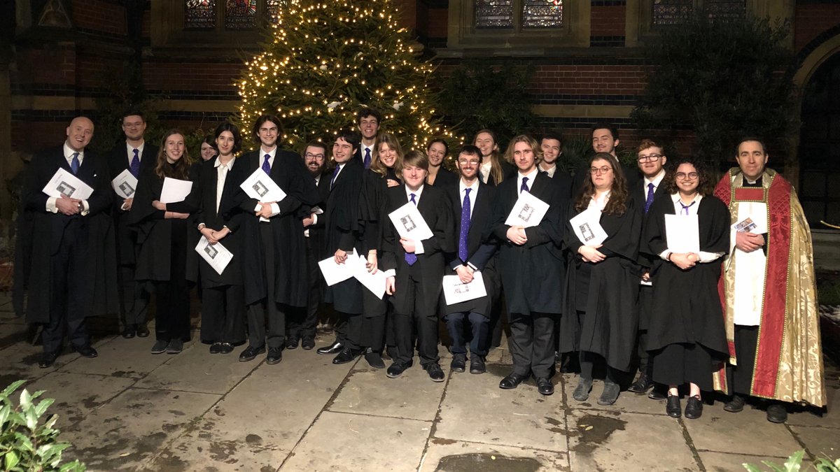 Great to welcome Magdalen College, Oxford, for their London Carol Service. The college's Consort of Voices sang the liturgy and were on excellent form! A very happy Christmas to the College's fellows, staff, students and alumni! <a href="/MagdCollChoir/">Magdalen College Choir</a> <a href="/MagdCollChapel/">Magdalen College Chapel Oxford</a> <a href="/magdalenoxford/">Magdalen College</a>