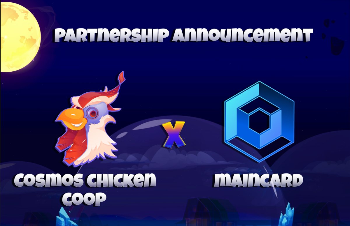 cosmos_coop's tweet photo. 📢We are happy to announce the collaboration and partnership with @Maincard_CEO!🥳 

Maincard is a P2E project that specializes in sports predictions and gives all players the opportunity to earn money by watching their favorite sports events!🏅

#Cosmos  #blockchain  #Giveaways https://t.co/CXsOEIXdpH