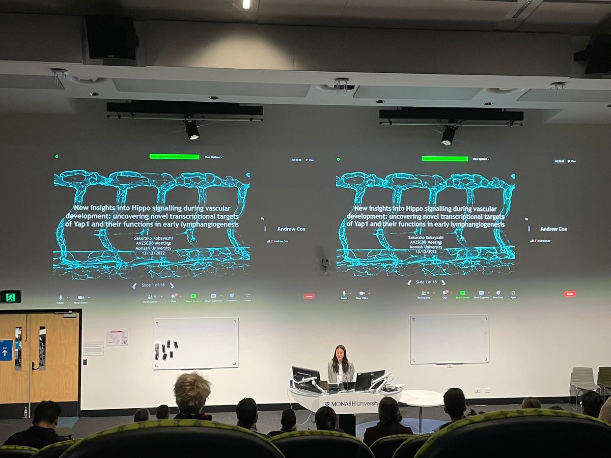 Feeling super grateful after presenting at #ANZSCDB yesterday. A big thank you to the organisers for an amazing event and to everyone who I met! Let the Xmas celebrations begin 🎄🎅