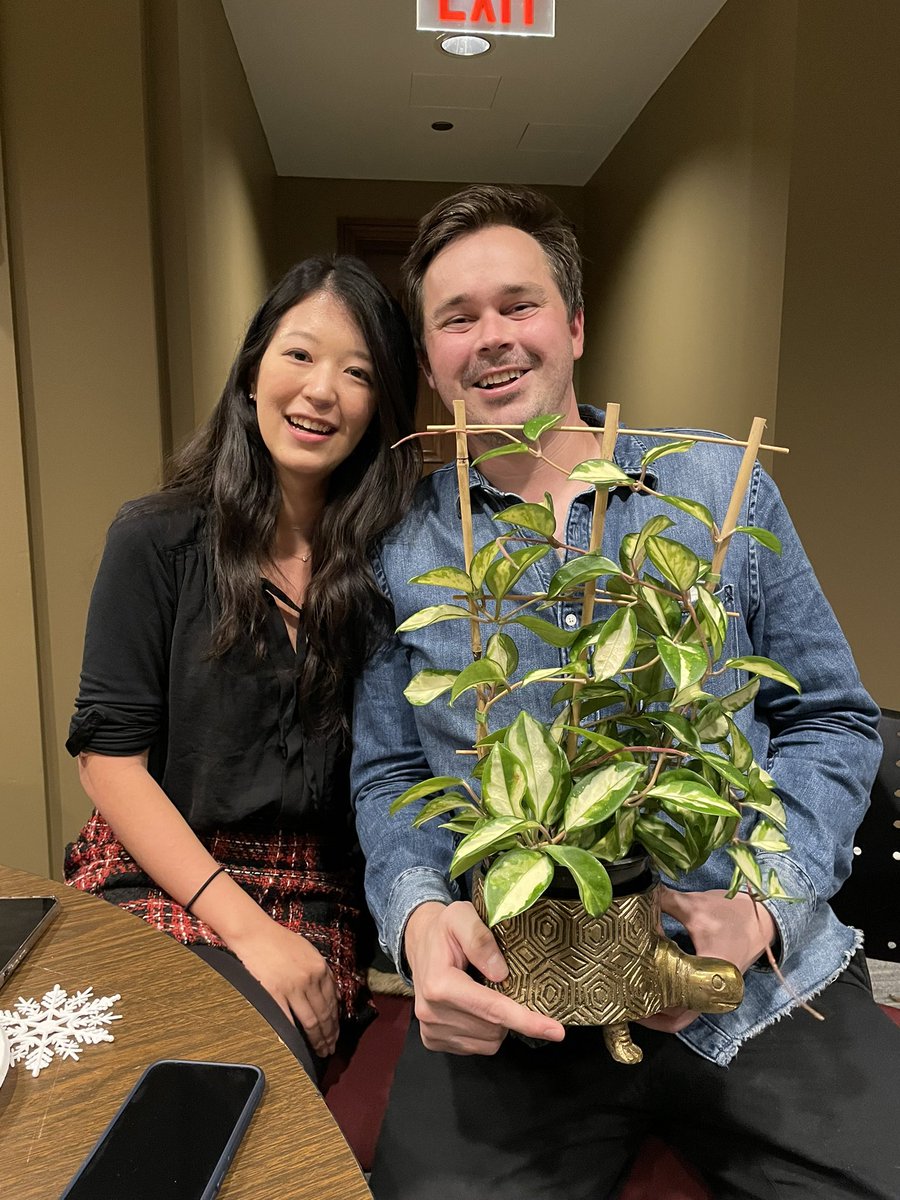 Good food, holiday cheer, secret santa gift exchange, and spending time with friends (aka co-residents) = the best holiday party!