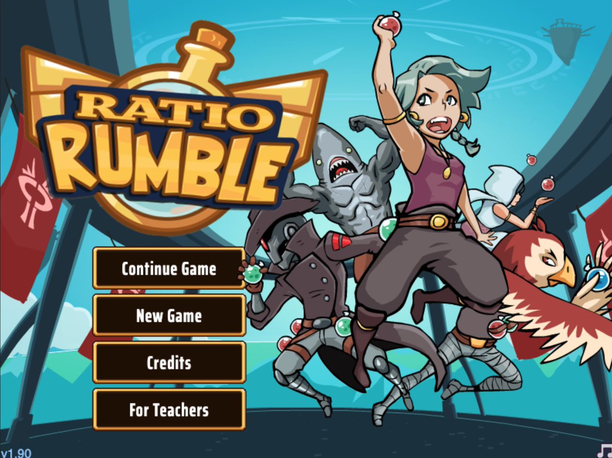 NMSUProductions's tweet photo. The Math Snacks game “Ratio Rumble” won a bronze award in 2022 for Electronic Media and Audio for Diverse Audiences thanks to the wide variety of characters available for players to choose from. 
#games #learning #ratiorumble #mathsnacks 
https://t.co/N0kv4RVnV1 https://t.co/CMDSfUfkzf