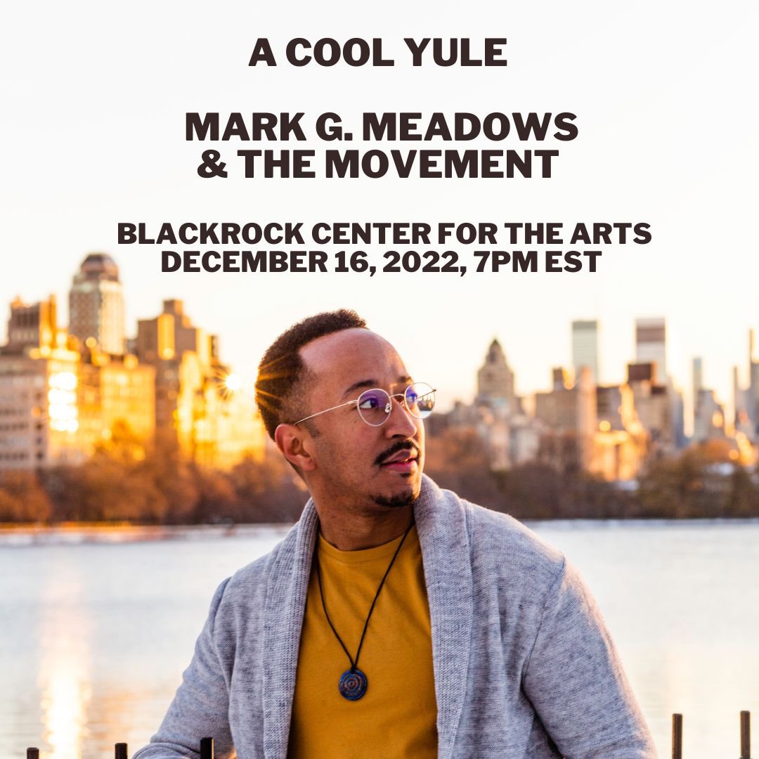 One more concert before the end of the year!  

Tickets are available here: blackrockcenter.org/event-details/…