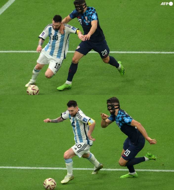 InvictosSomos's tweet image. ¿Gvardiol estaba siendo el mejor defensor central del Mundial? ¿Tiene 20 años y es una bestia física? Bueno, pues Lionel Messi lo arrastró prácticamente desde la mitad de la cancha antes de asistir a Julián. Lo que EL REY le hizo al croata no se olvidará NUNCA. FÚTBOL PURO.