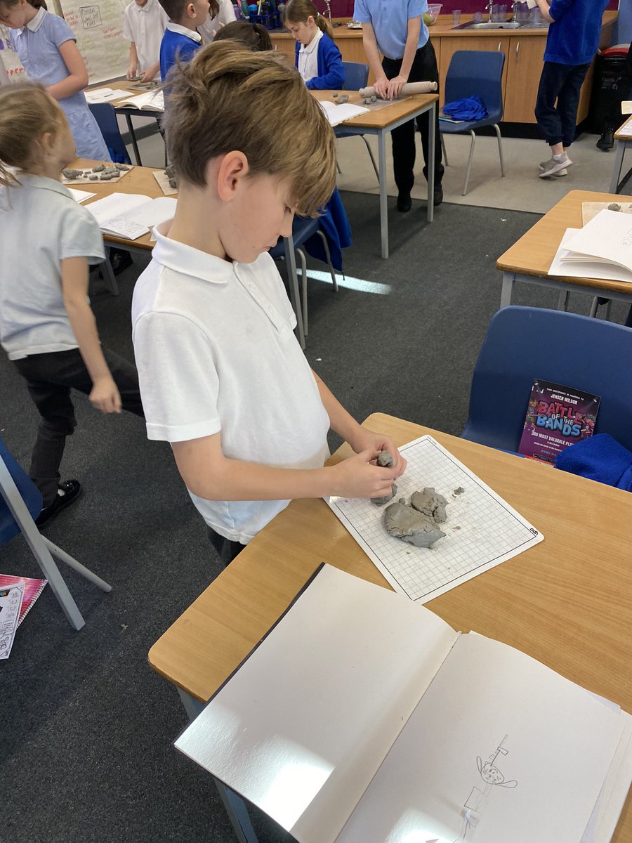 HighViewY4's tweet photo. As part of our #art focus this half term, we’ve looked at sculpture. We have designed our own sculpture from our trip to #YorkshireSP and have made our designs. Next step is to photograph them in our own version of YSP! https://t.co/TFW0SlBmpk