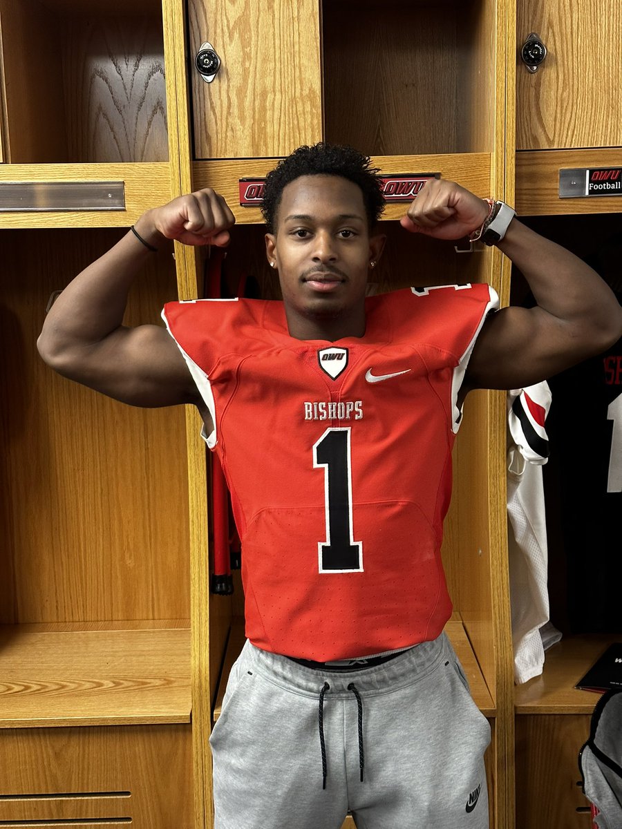 Had a great visit at OWU on my day off <a href="/CoachTomWatts/">Tom Watts</a> and the rest of the coaching staff thanks for showing me around campus . Offer season 😈💪🏽