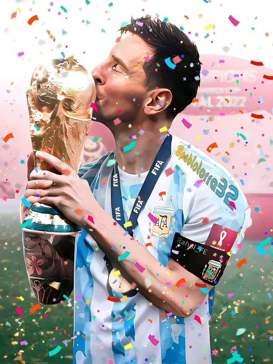 We continue our dream for the GOAT. For the best in history of this beautiful game. We march forward with him, for him. Forever our king. #ArgentinaVsCroatia #ARGCRO #Messi𓃵 #WorldCup2022