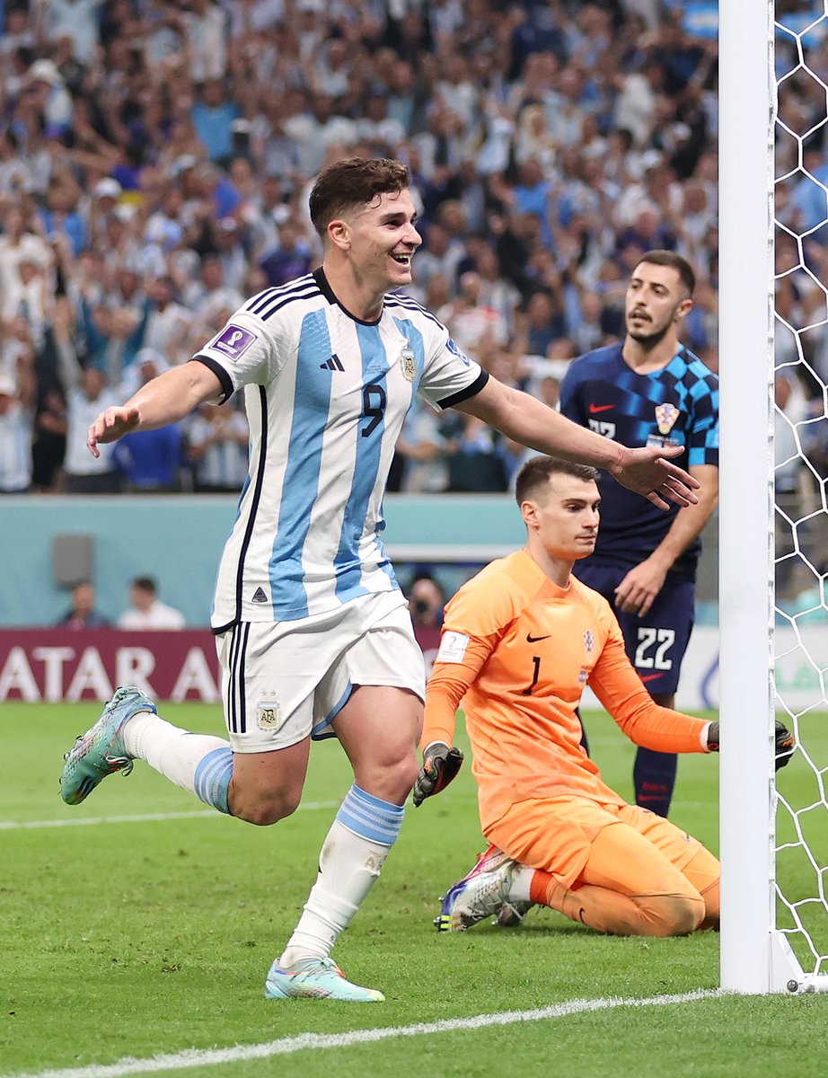 ¡Julián Álvarez está en la final de la Copa del Mundo! 🇦🇷
