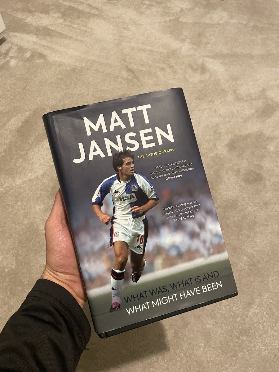 What a book !! What a legend @mrmjansen ⚽️ You never know what’s going on with people behind the scenes until you know there full story 🧠 #opportunitynowhere