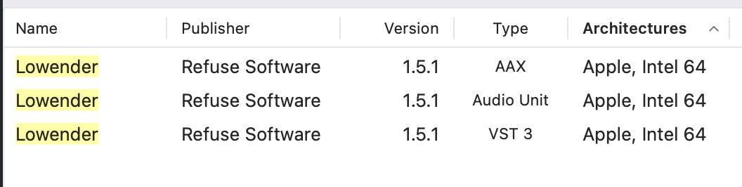 refusesoftware's tweet photo. Coming very soon: updates to run our plugins native on Apple Silicon machines (M1, M2, etc).
#applesilicon #plugins #lowender https://t.co/w6TlwX9rDg