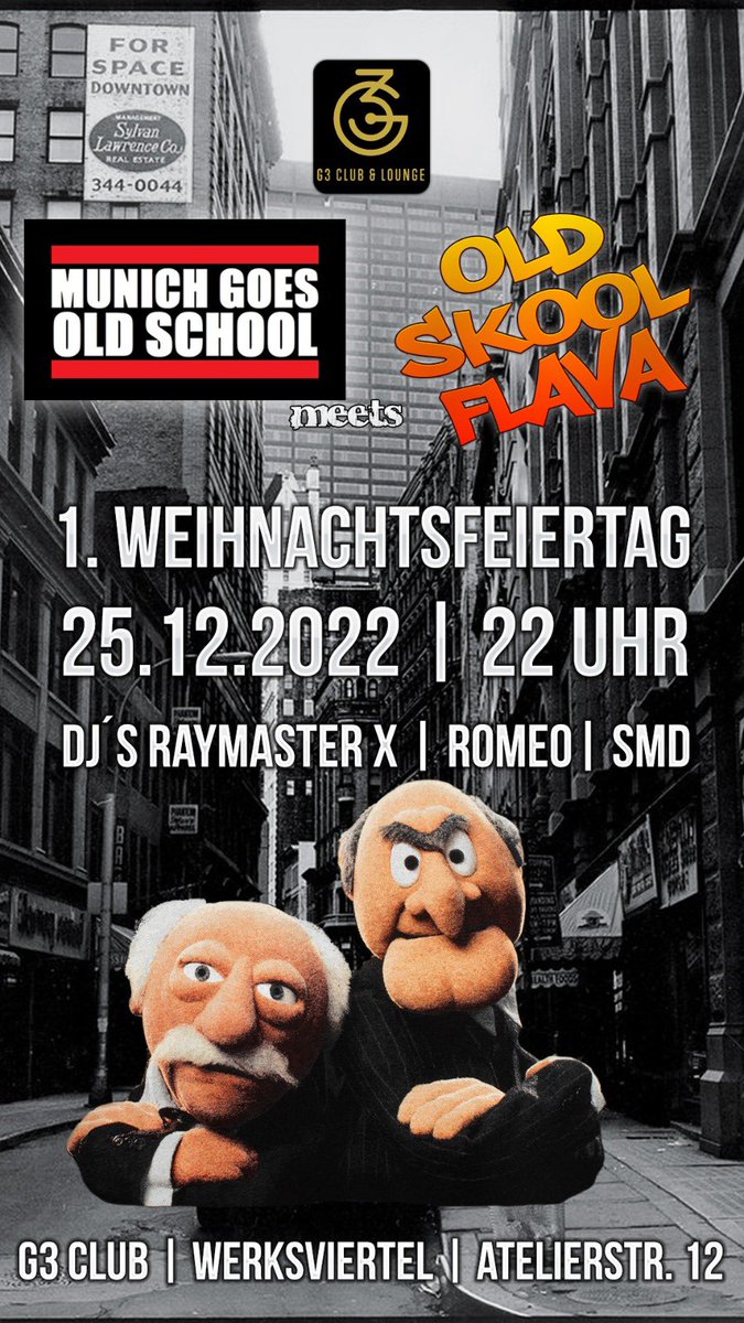raymaster_x's tweet photo. OldSkool Hip-Hop Paty in München am 25.12.2022 - #hiphop #soul #rnb #groovy #oldskool https://t.co/BzlUd8Srlf