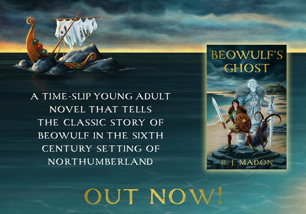 Next #ukteenchat will be on Mon 19th Dec 7-8pm GMT, with the brilliant <a href="/RJMadon/">RJMadon</a>, who will be chatting all about his Historical Fantasy, Beowulfs Ghost. All welcome to come and join in the chat 🙂
#BeowulfsGhost #UKYA #YA #TeenFiction #Writerslife #kidlit #beowulf #GEA #history
