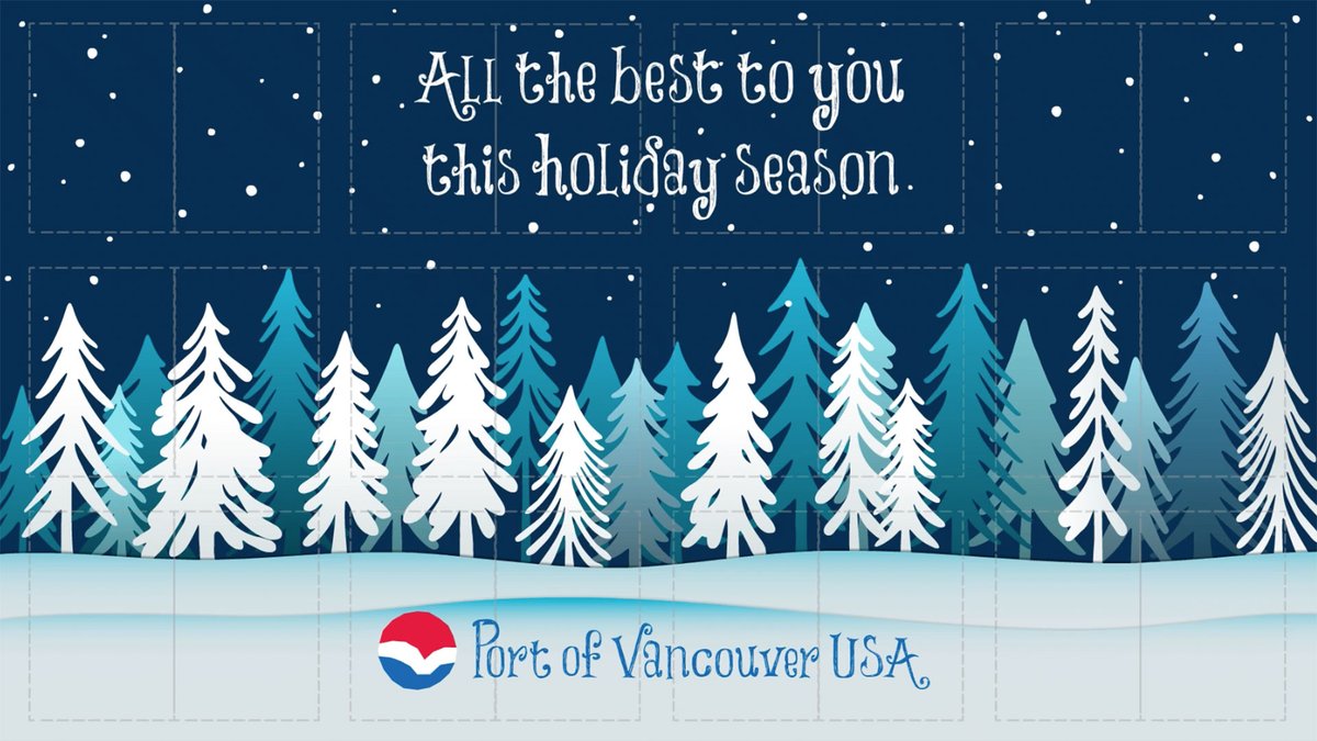 Our annual holiday card is live! Click the link for a peek at #portvanusa operations with a holiday twist! Keep an eye out for our friendly narwhal and some fun holiday cargo! portvanusa.com/commission/sea…